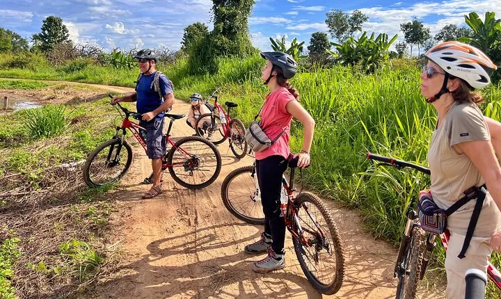 Cycling tour and Buatong waterfall