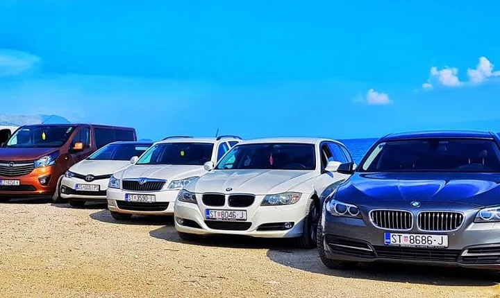 Private transfer Split airport to Split (hotel, apartment, ferry...) up to 3 pax