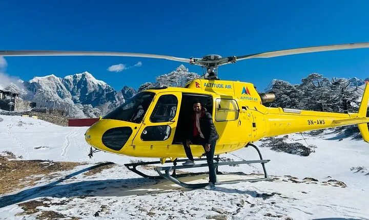 Everest Base Camp helicopter tour with landing