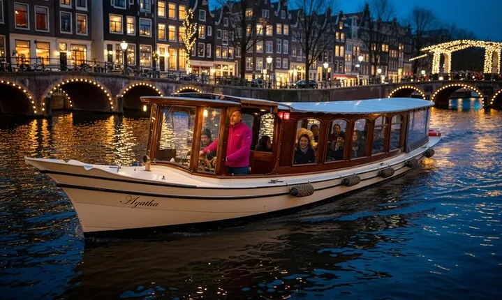 Amsterdam Evening Cruise Incl Drinks and Bites - Small Group Tour