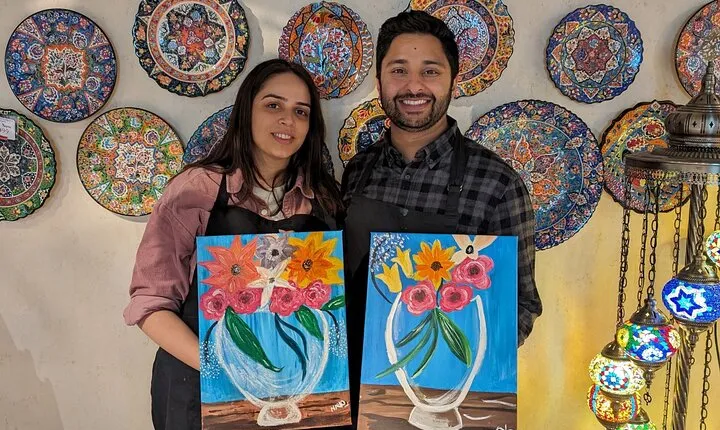Paint and Sip Classes Sydney: Acrylic Art, Canvas & Wine