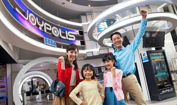 Tokyo: SEGA Joypolis E-Tickets with Optional Tokyo Metro Pass