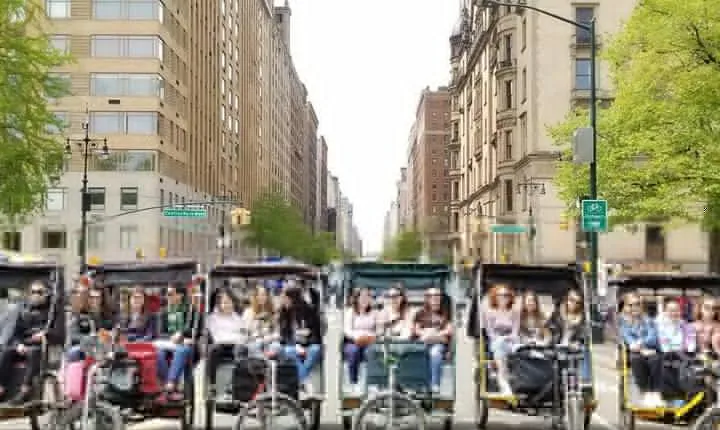 VIP 2-hour Central Park Pedicab Tour