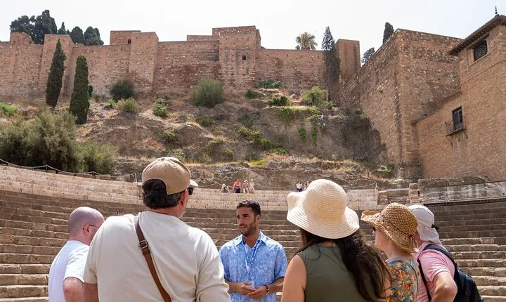 Malaga Private Tour, Roman Theatre, Alcazaba with Tickets Included