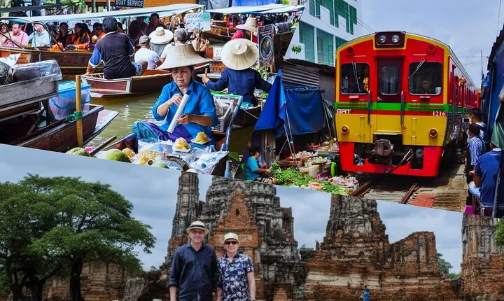 Private Floating Market and Historical Ayutthaya Sightseeing Tour