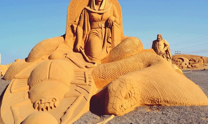 Sand City Museum A Masterpiece of Art With Transfer - Hurghada