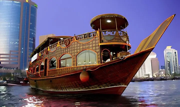 Dubai City Tour + Marina Dhow Cruise
