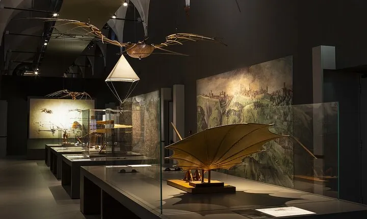 Entrance to the Leonardo da Vinci Science and Technology Museum