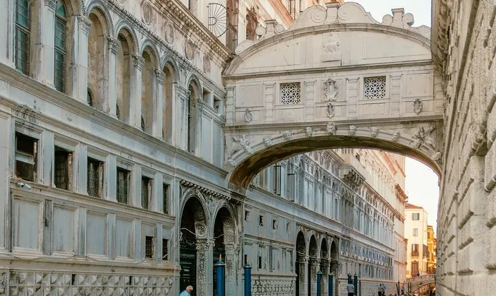 Gondola Ride Underneath the Bridge of Sighs