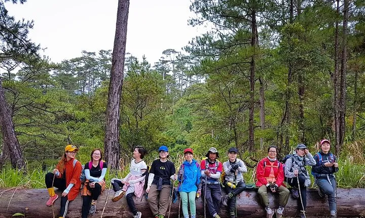 Hike & Bike to Langbiang mt in 1 Day