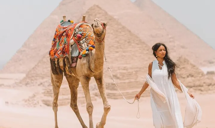 Full Day Private Tour Giza Pyramids Sphinx and Egyptian museum