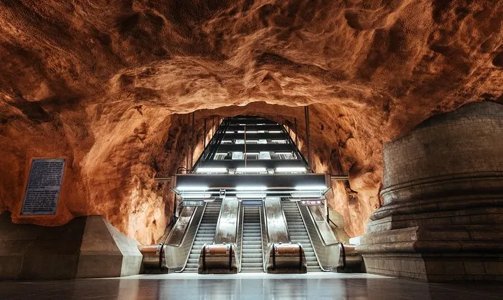 Stockholm: Underground Metro Art Ride with a Local