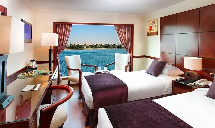 5 Days Nile Cruise Luxor and Aswan with Hot Air Balloon