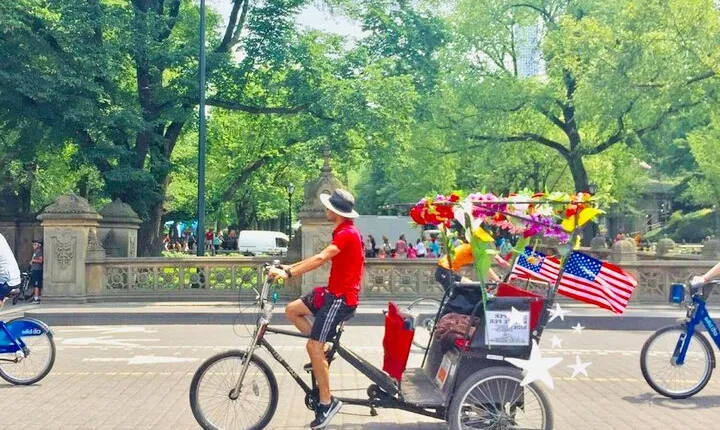 Central Park Pedicab Rickshaw Tours