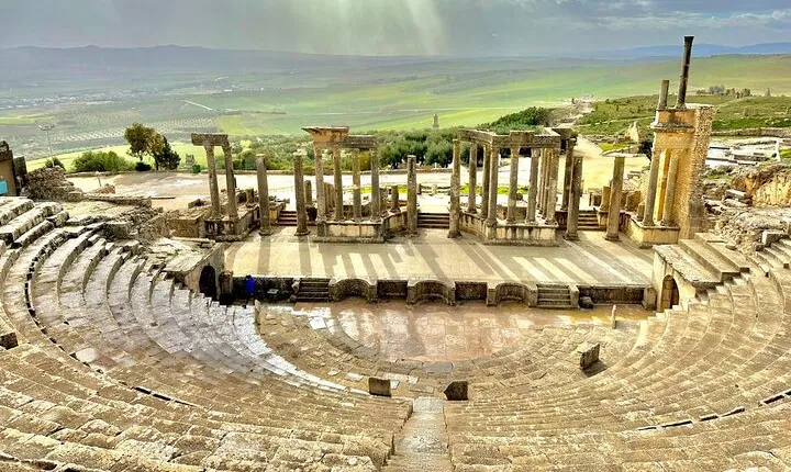 DAY TRIP TO Dougga & Bulla Regia , DEPARTURE FROM Tunis