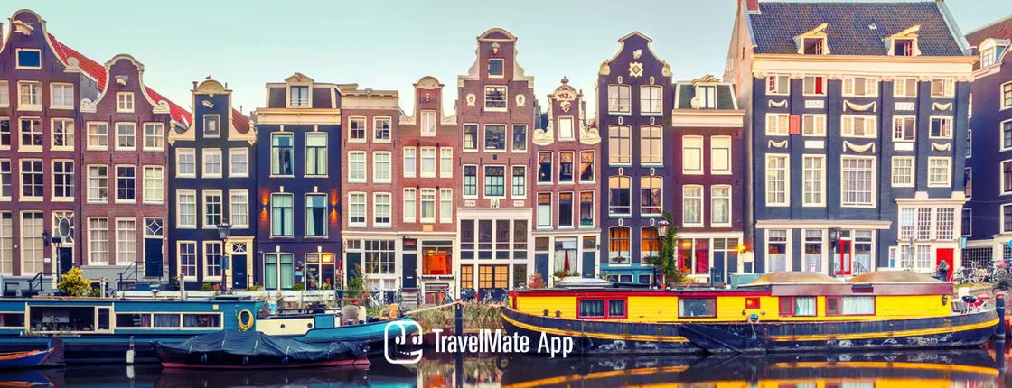 Amsterdam audio guide with TravelMate app