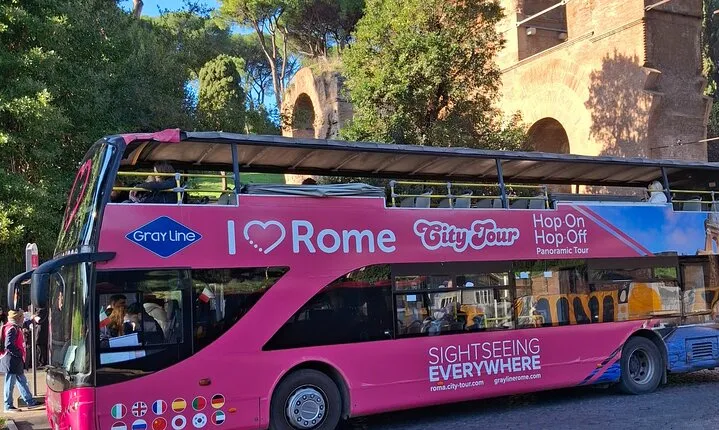 Tour of Rome. Hop on Hop Off/Discount Group/ I Love Rome/T.Y.T.
