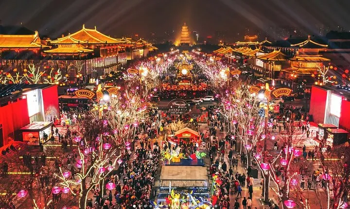 Private Night Tour Xi'an Tang Dynasty Guangming City