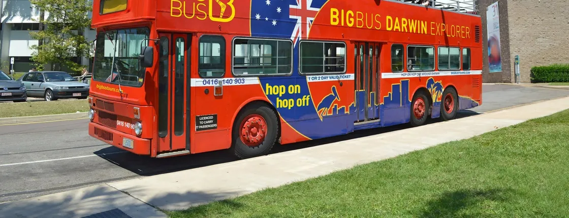 Big Bus tour of Darwin