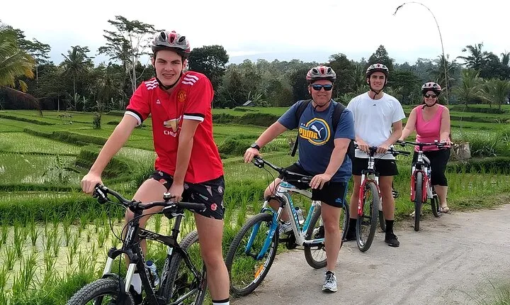 Bali Cycling Adventure and Tanah Lot Sunset Tour