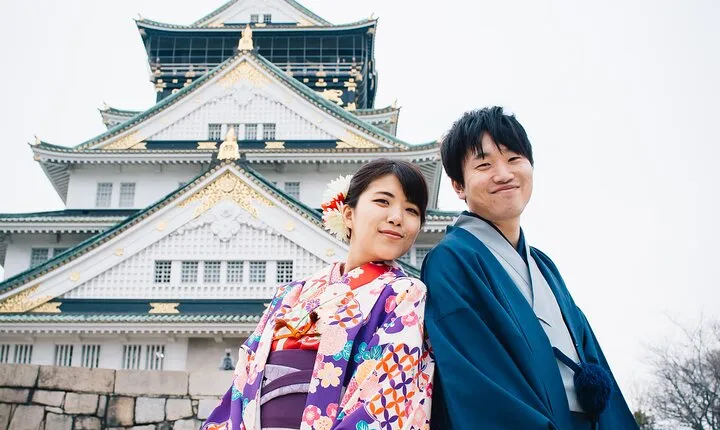 Osaka 6 hr Private Guided Tour & Kimono Experience