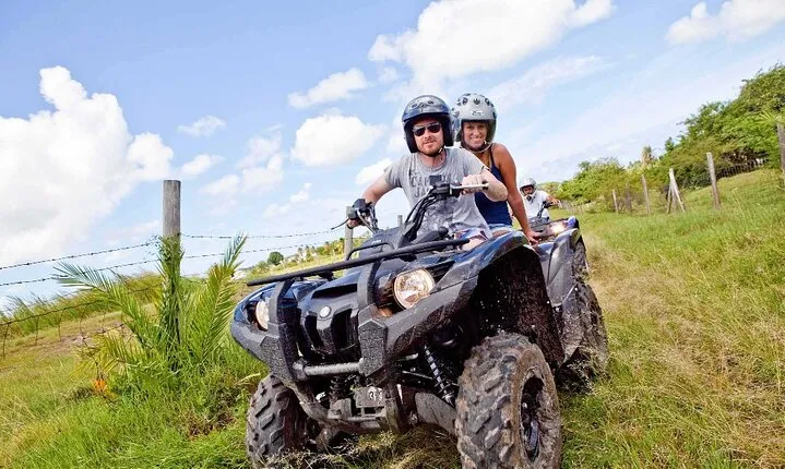 ATV Dunn’s River Falls and Blue Hole Secret Falls Tour