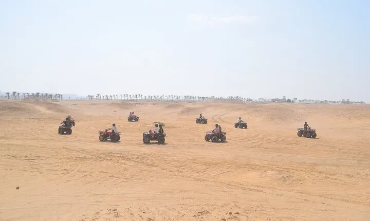 5 Hours Quad & Bedouin village with Dinner,Camel Ride _Marsa Alam