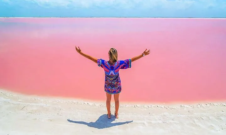 Cancun tour Las Coloradas Pink Lagoon + Rio Lagartos Tour