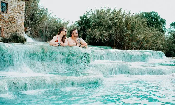 Saturnia Thermal Spring Small Group Day Trip from Rome with Lunch