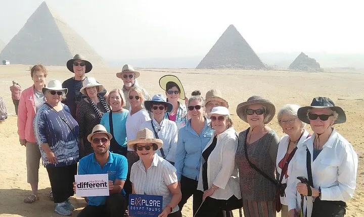 Private guided tour to Giza Pyramids & Saqqara as you never seen