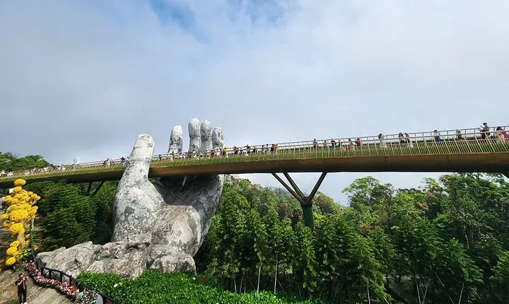 Golden Bridge-Marble Mountain-HoiAn-Night Market-Private Transfer
