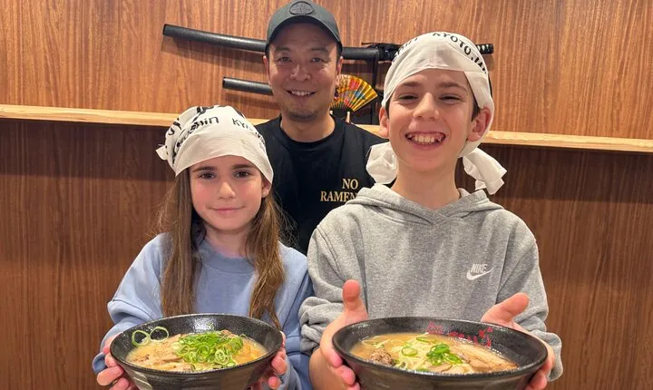 Kyoto Ramen Spoon Painting & Michelin Cooking Class 