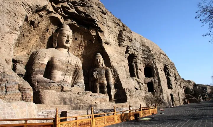 Private Tour: Yungang Grottoes and Hanging Monastery From Datong