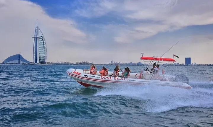 Dubai Speedboat Tour - Marina, Atlantis, Palm & Burj Al Arab
