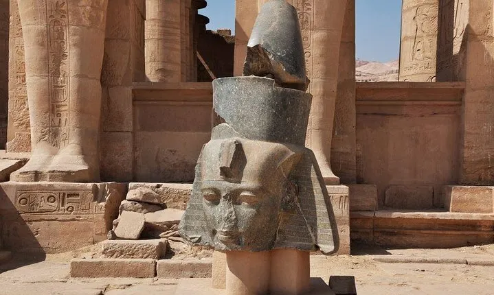 Ramesseum Ramesses II Temple & Howard Carter House tour in Luxor