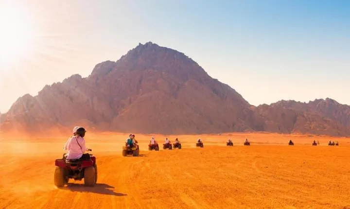 Sunset Desert Safari Trip by Quad Bike