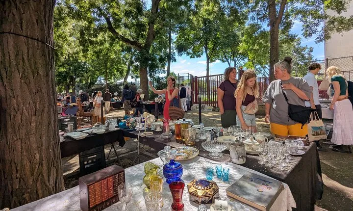 Flea Market Vanves Walking Tour