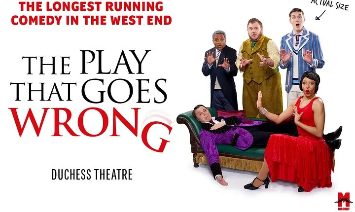 The Play That Goes Wrong in London Theatre