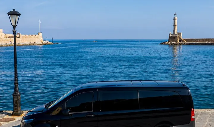 Private Transfer from Chania Airport to Rethymno Center (One Way)