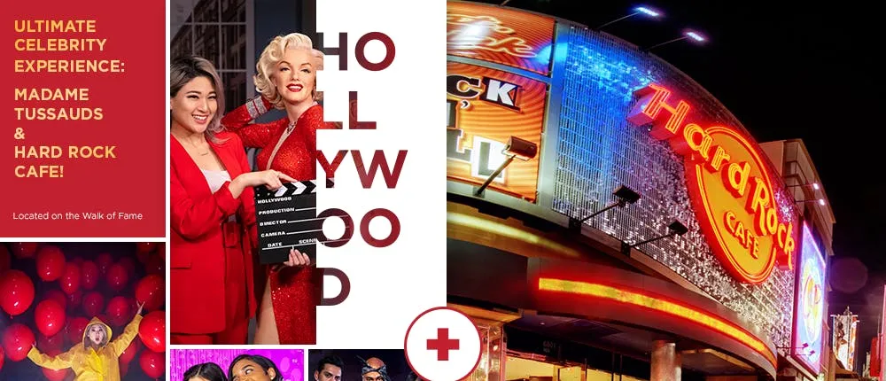 Madame Tussauds + Hard Rock Hollywood celebrity experience in LA