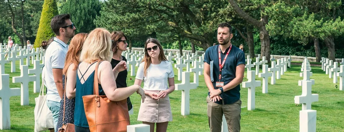 Small group guided tour of Key D-Day Sites and the Memorial de Caen Museum