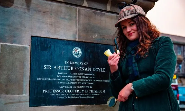 Visite privée enquête : Sherlock Holmes à Édimbourg en Français