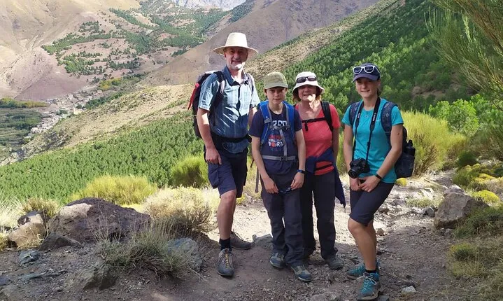 4 Day Family Trek In Morocco - Atlas Mountains and Berber Villages & Waterfalls