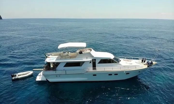 Dream day on a yacht