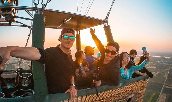 Hot Air Ballon Trip Ride In Luxor Experiment and discover adventure From Luxor