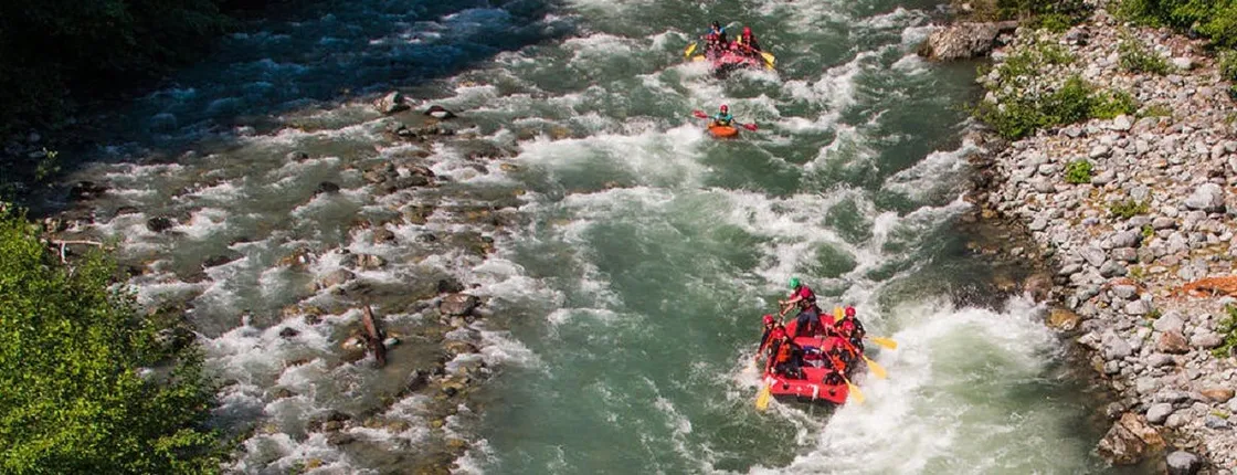 Whitewater rafting tour on the Green River
