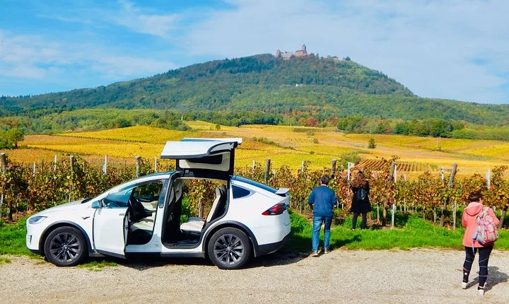 5H00 ALSACE PRIVATE TOUR-Castle, Villages, Wine, Friendly Driver