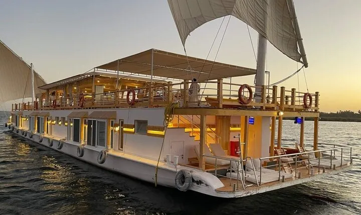 4 Nights from Aswan to Luxor Dahabiya Dendara and Abydos Temples