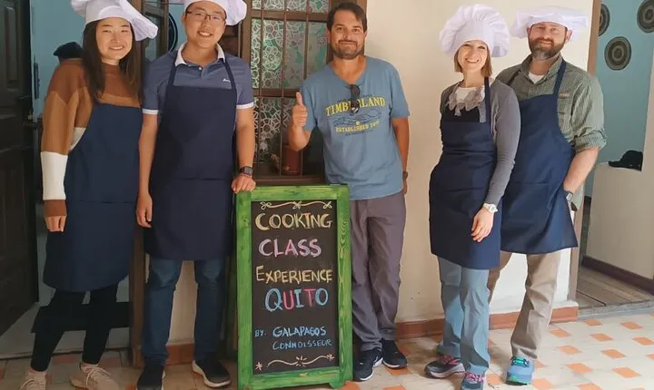 Cooking Class in Quito with Chef, Market Tour and Transportation