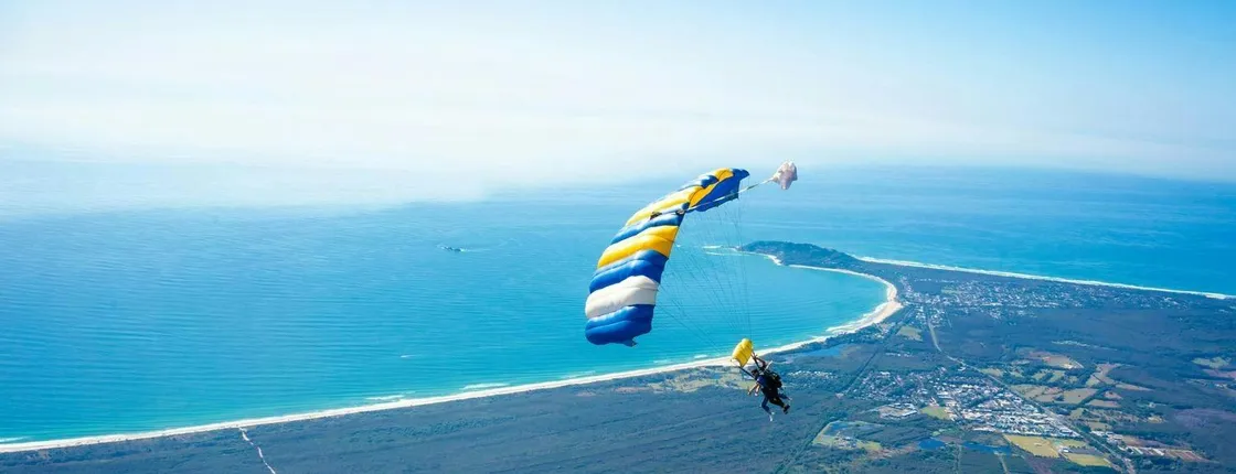 15,000Ft Byron Bay Skydive During the Week with Transfer from Brisbane